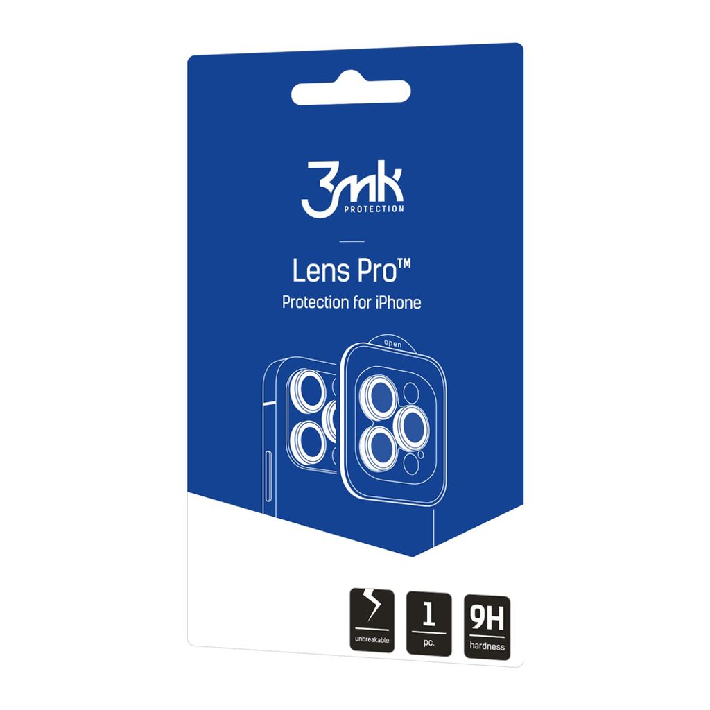 3mk Lens Protection Pro Linsebeskytter till iPhone 17 - Flerfarget