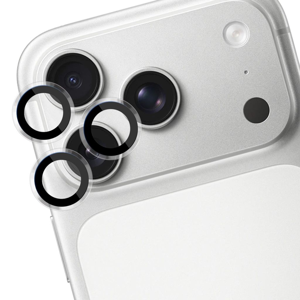 3mk Lens Protection Pro Linsebeskytter till iPhone 17 Pro/17 Pro Max - Gjennomsiktig