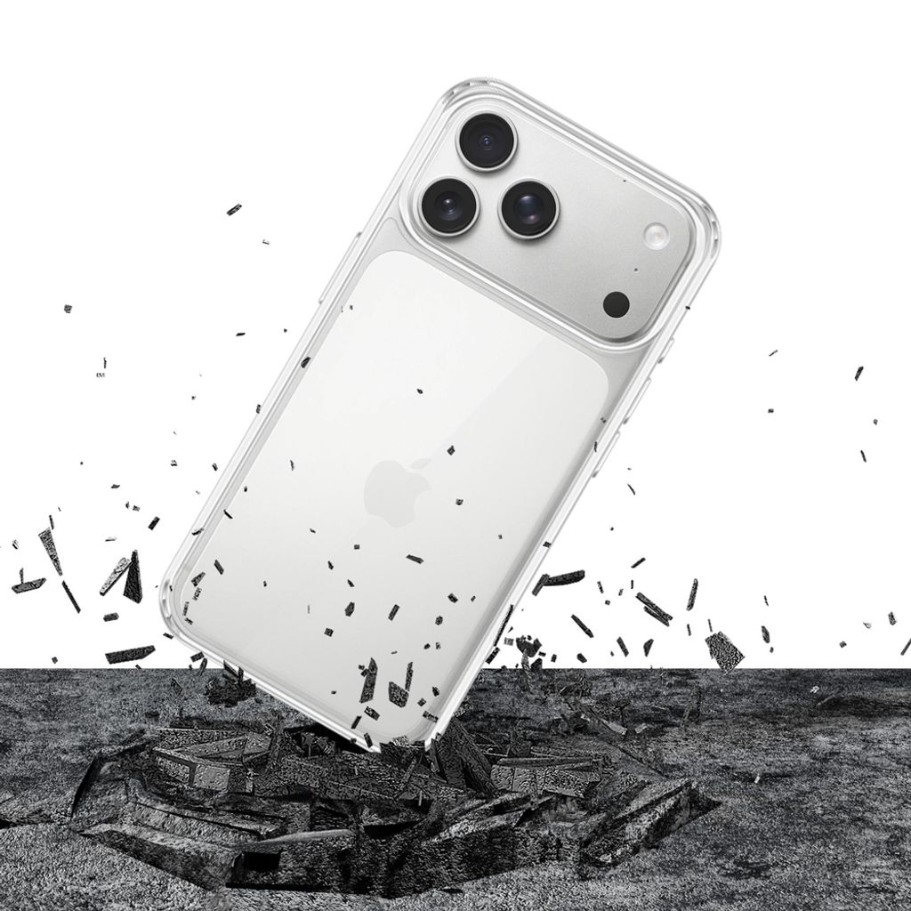 3mk Armor -kuori  iPhone 17 Pro Max/18 Pro Max:lle - Läpinäkyvä