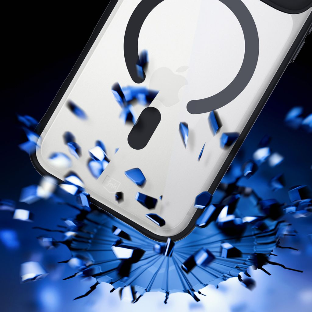 3mk Satin Armor MagSafe Cover till iPhone 17 Pro - Sort