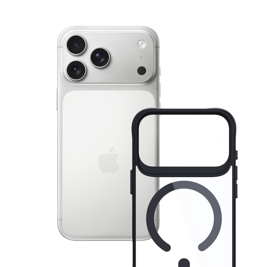 3mk Satin Armor MagSafe Cover till iPhone 17 Pro - Sort