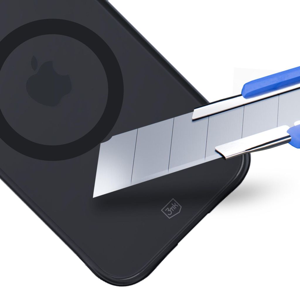 3mk Smoke MagSafe -kuori till iPhone 17 - Musta