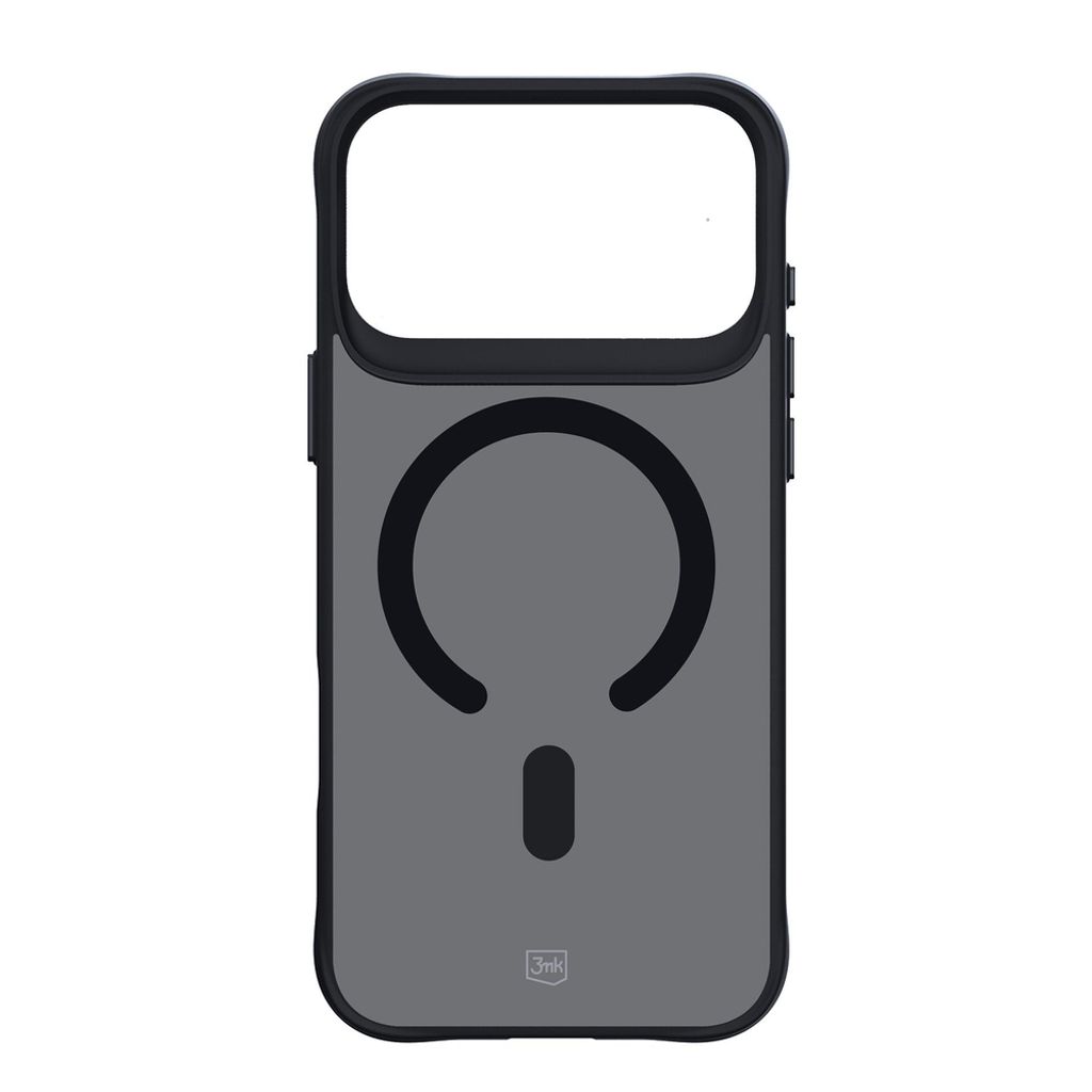 3mk Smoke MagSafe Cover till iPhone 17 Pro - Sort