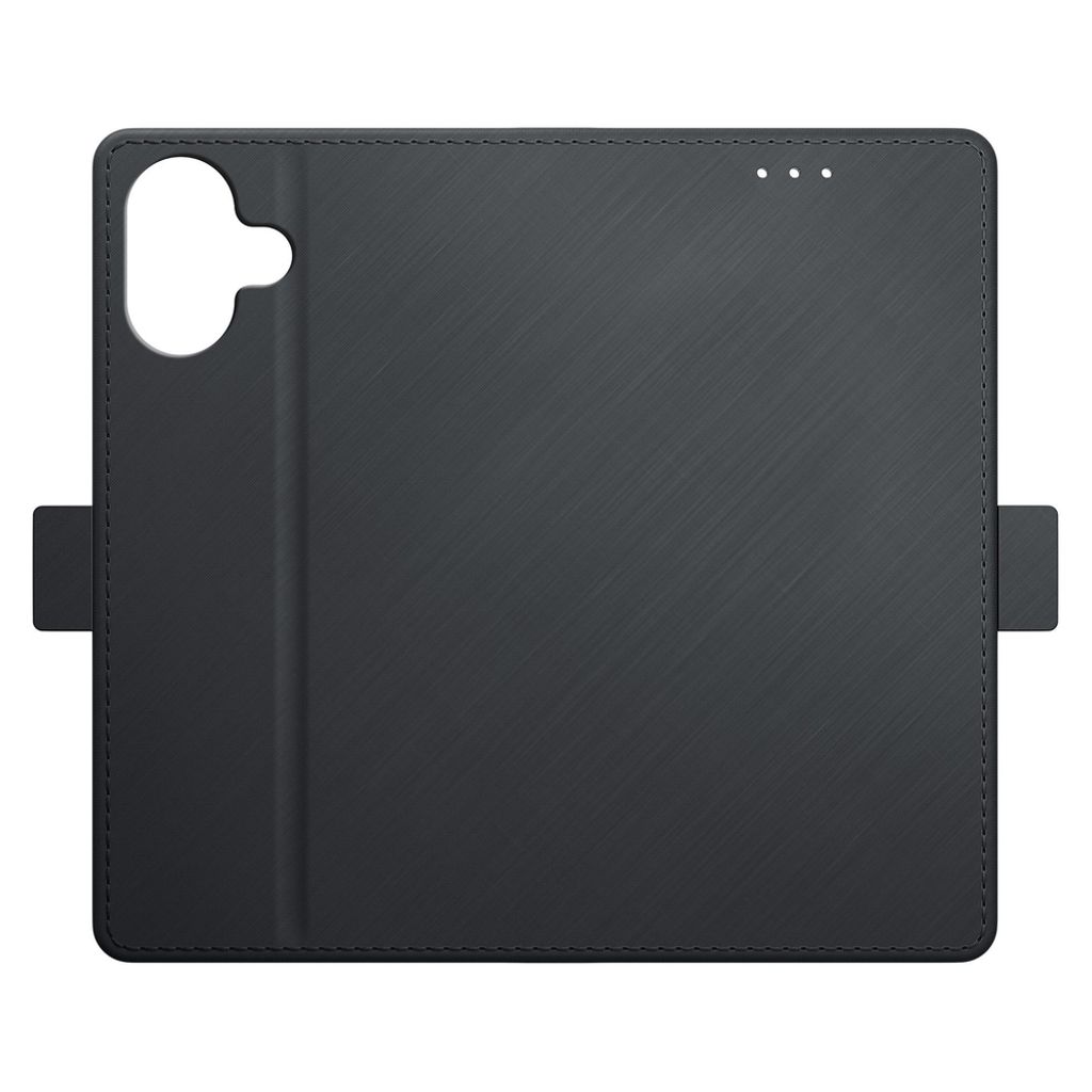 3mk Wallet Flip Cover till iPhone 17 - Sort