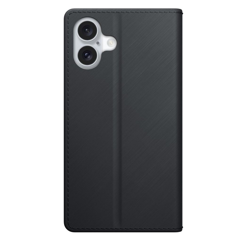 3mk Wallet Flip Cover till iPhone 17 - Sort