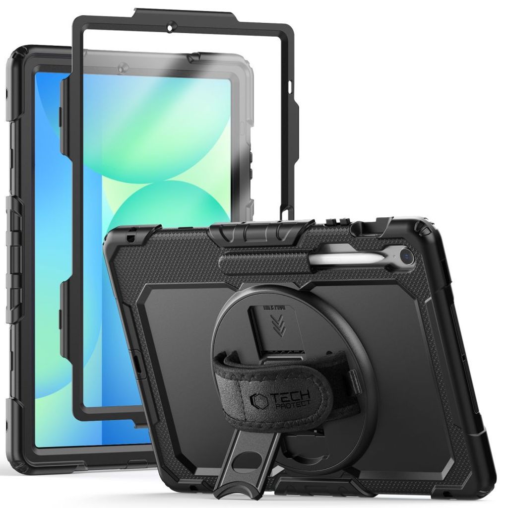 Tech-Protect Solid Skal till Samsung Galaxy Tab S10 FE Plus - Svart