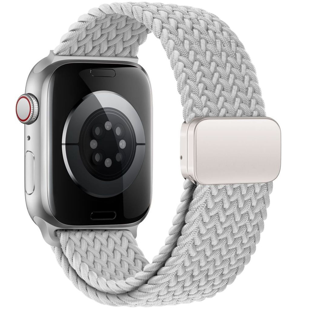 Tech-Protect Nylon Klokkereim til Apple Watch 40/41/42 mm - Grå