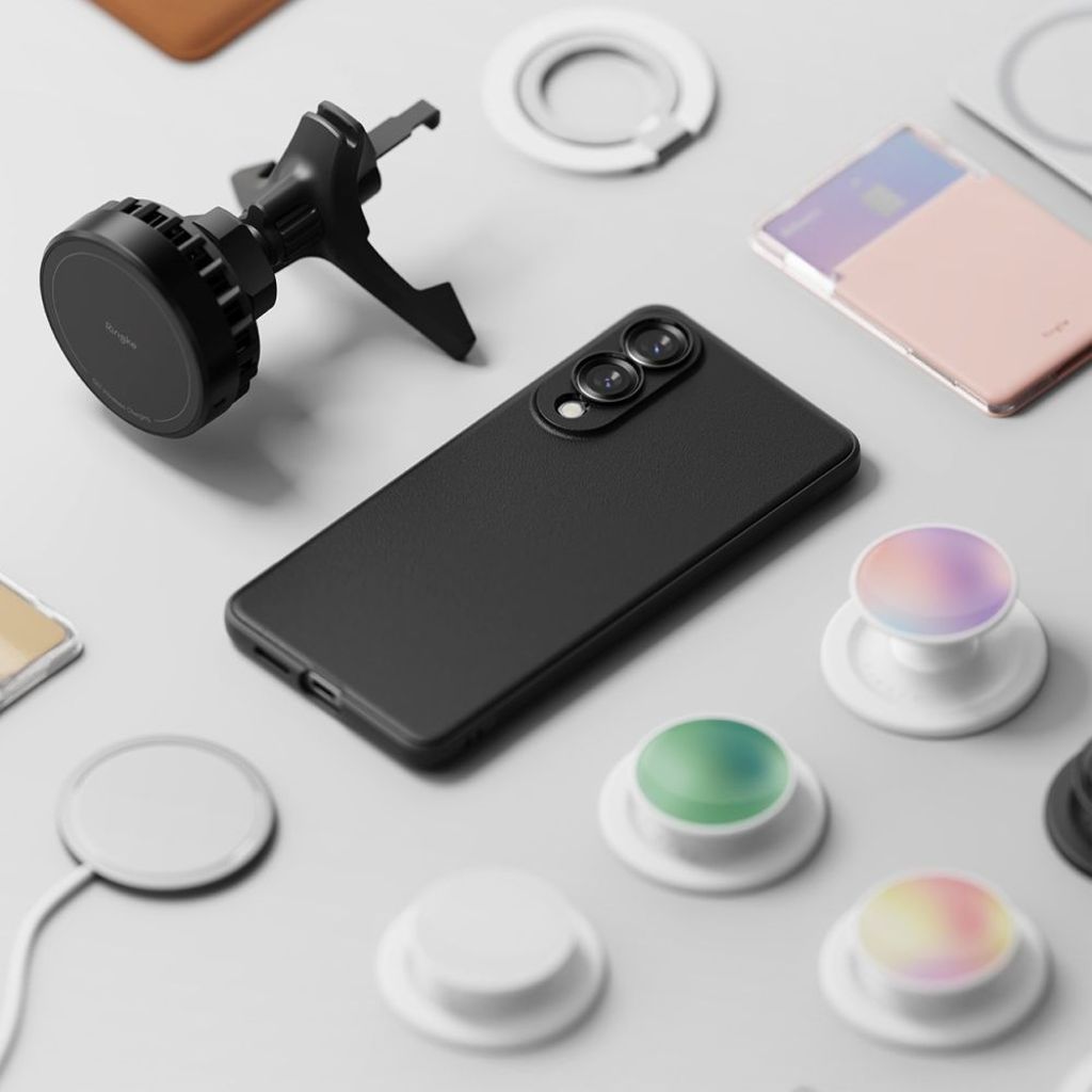 Ringke Onyx MagSafe Kuori Samsung Galaxy S25 Edge - Musta