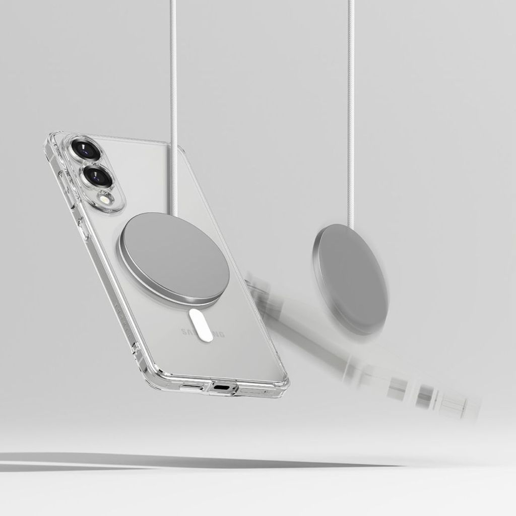 Ringke Fusion MagSafe Kuori Samsung Galaxy S25 Edge - Läpinäkyvä