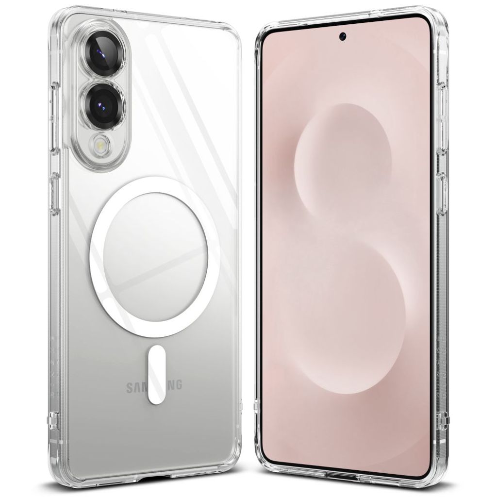 Ringke Fusion MagSafe Kuori Samsung Galaxy S25 Edge - Läpinäkyvä