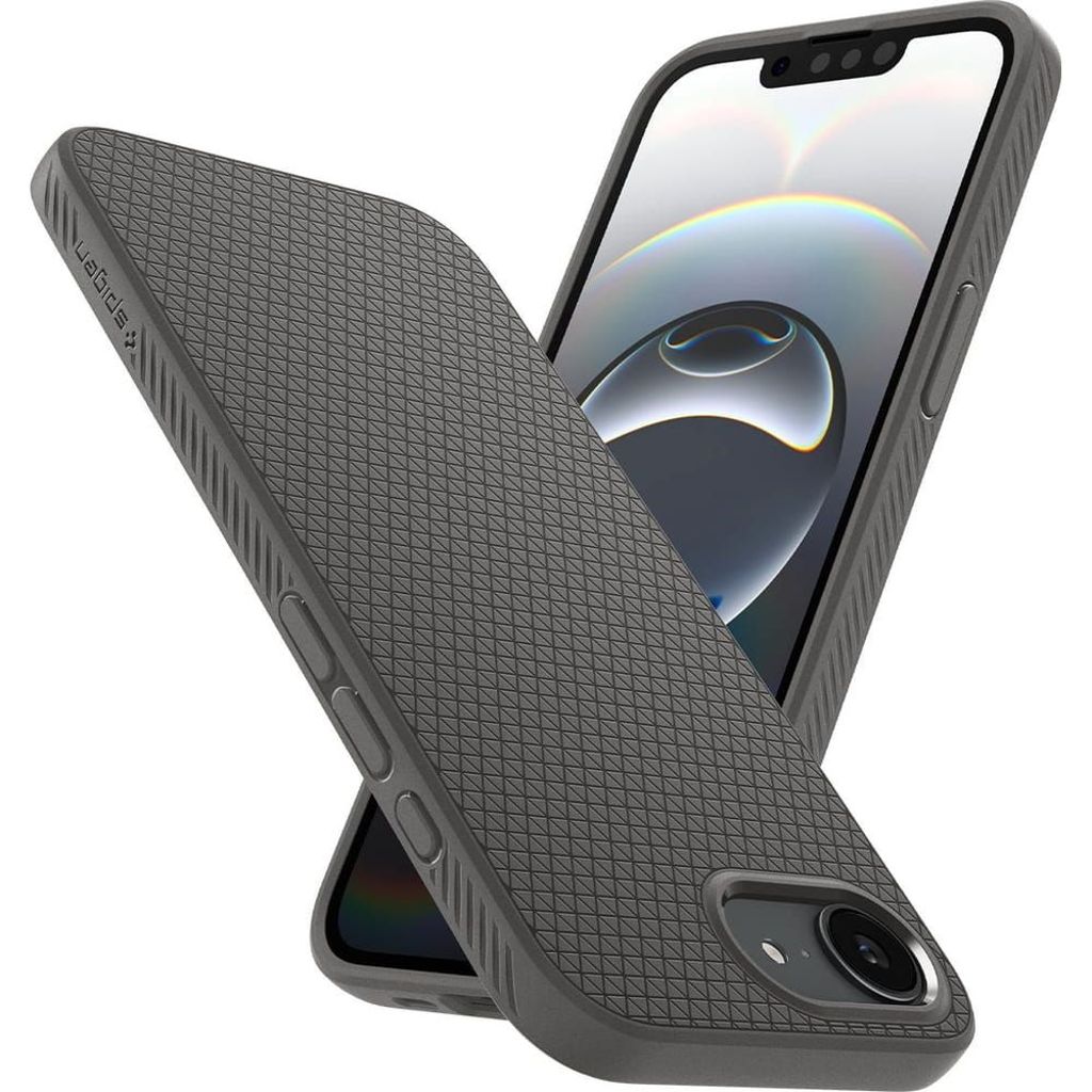 Spigen Liquid Air Deksel til iPhone 16e - Grå
