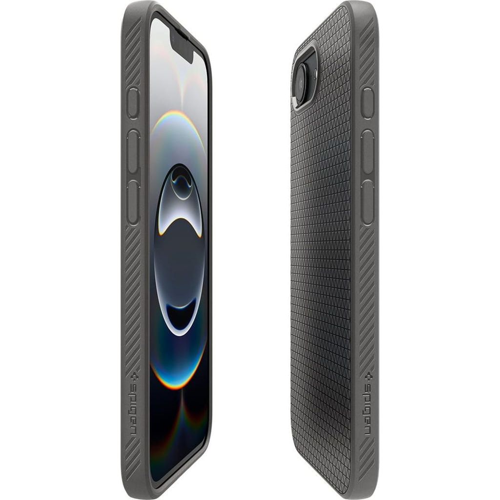 Spigen Liquid Air Deksel til iPhone 16e - Grå