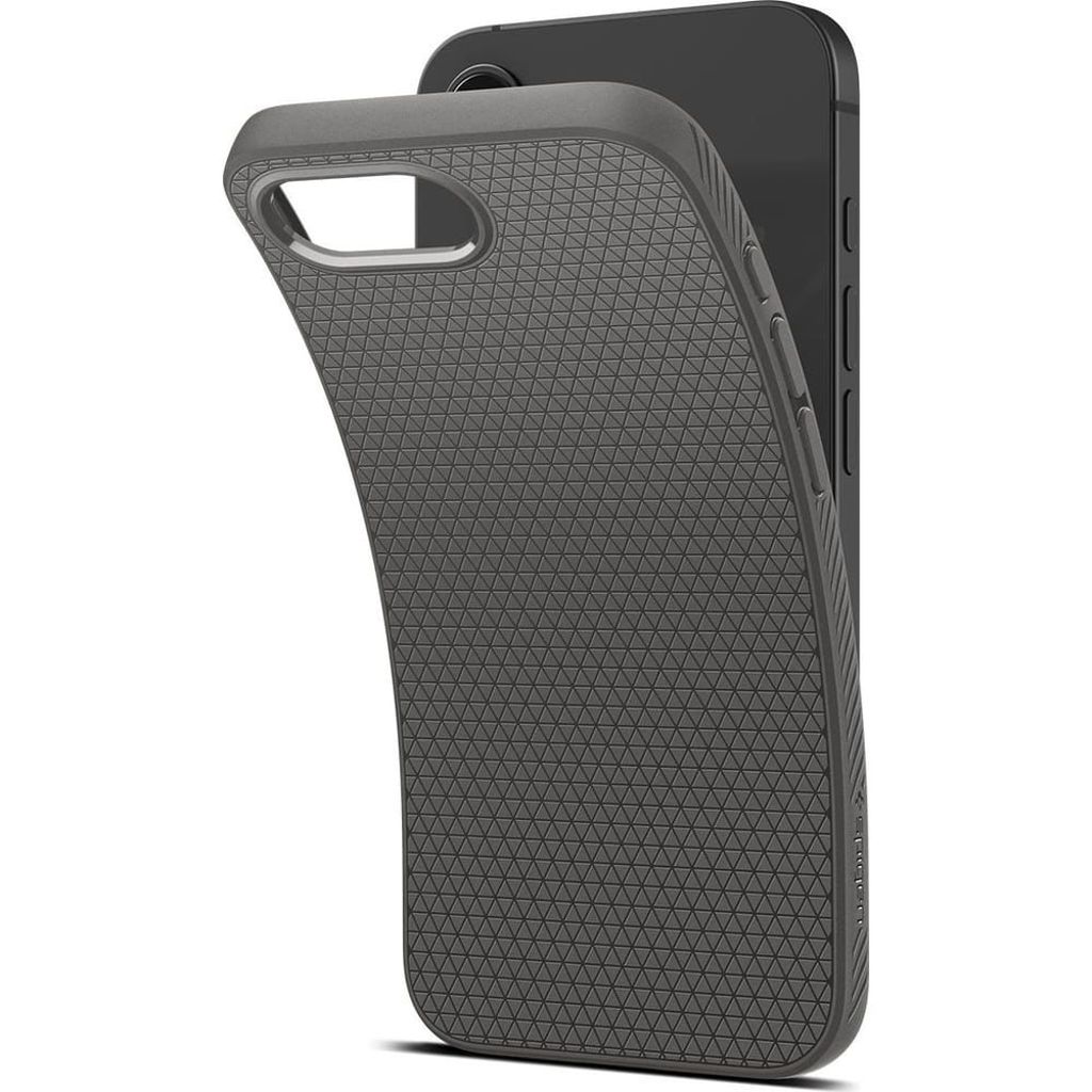 Spigen Liquid Air Deksel til iPhone 16e - Grå