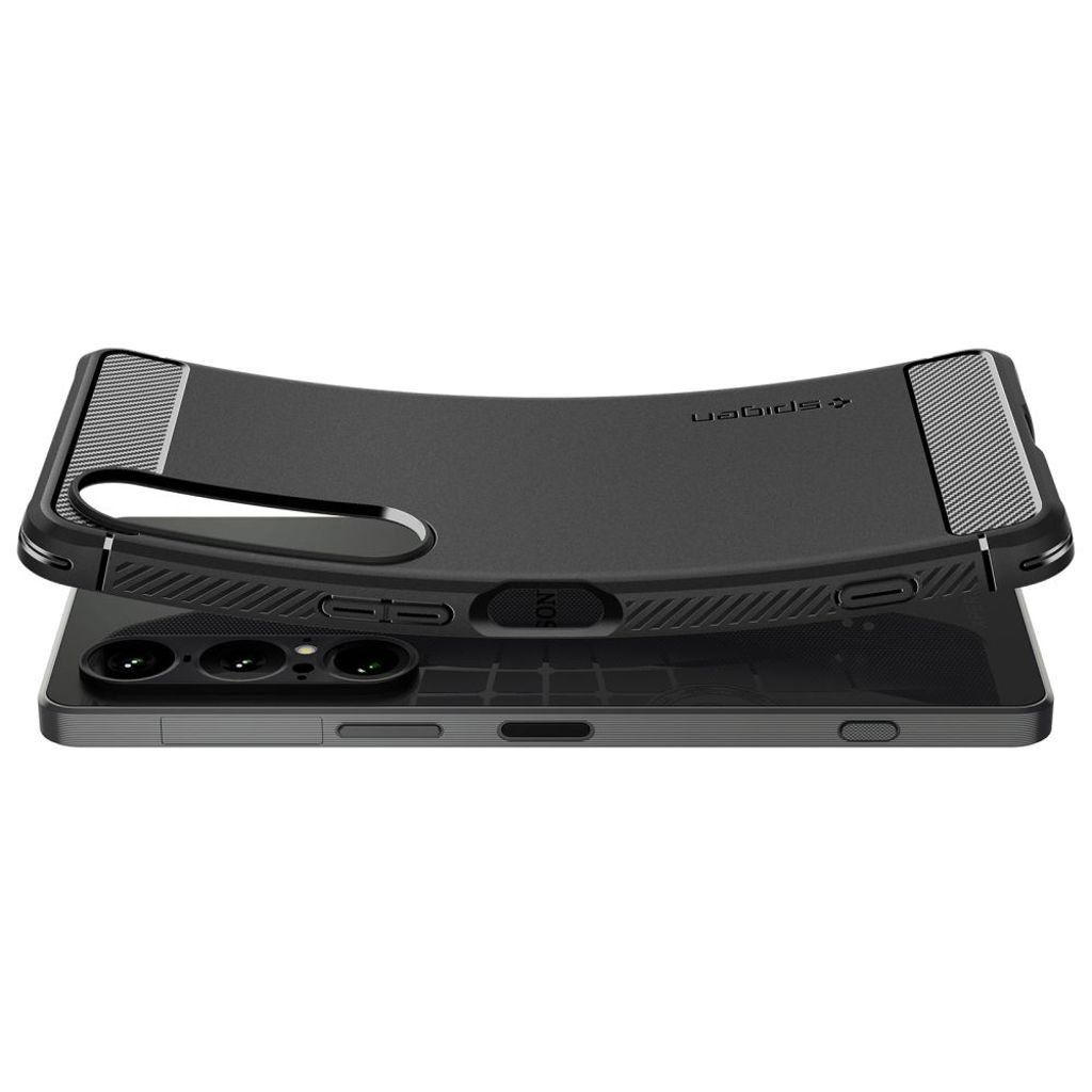 Spigen Rugged Armor Case for Sony Xperia 1 VII - Matte Black