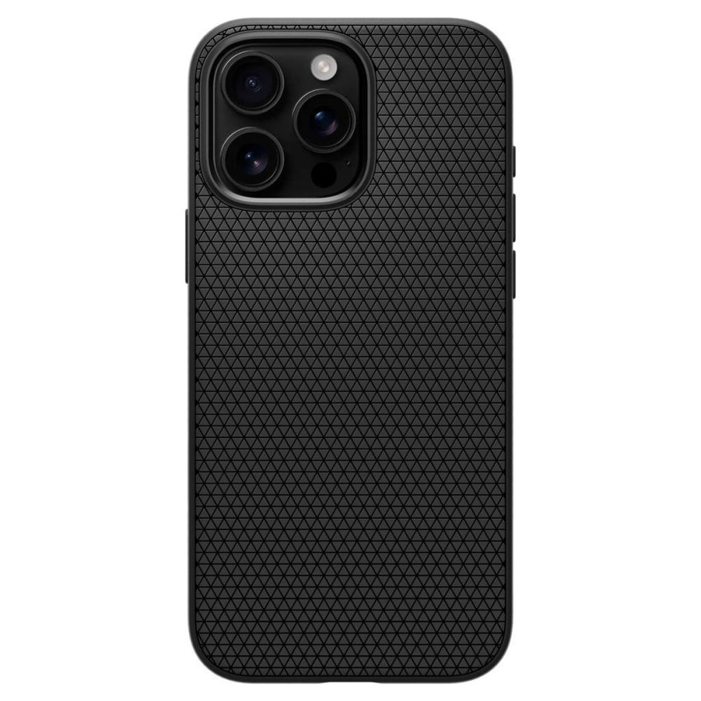 Spigen Liquid Air MagSafe Deksel til iPhone 16 Pro Max - Matte Black