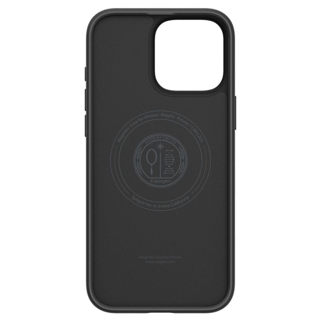 Spigen Liquid Air MagSafe Deksel til iPhone 16 Pro Max - Matte Black