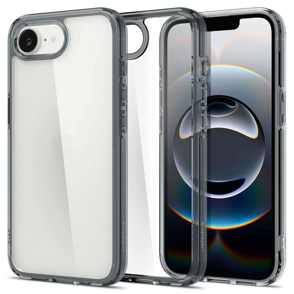 Spigen Ultra Hybrid Case for iPhone 16e - Gray