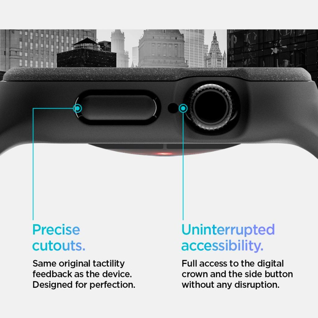 Spigen Vault Pro Klokkereim til Apple Watch 42 mm - Matte Black