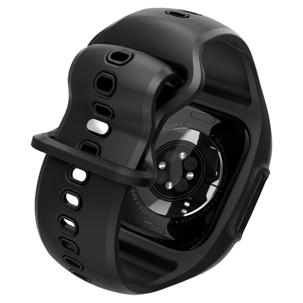 Spigen Liquid Air Pro Klokkereim til Apple Watch 46 mm - Matte Black