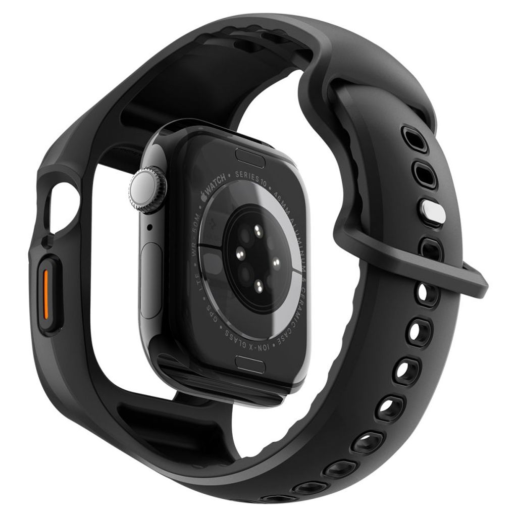 Spigen Liquid Air Pro Klokkereim til Apple Watch 46 mm - Matte Black