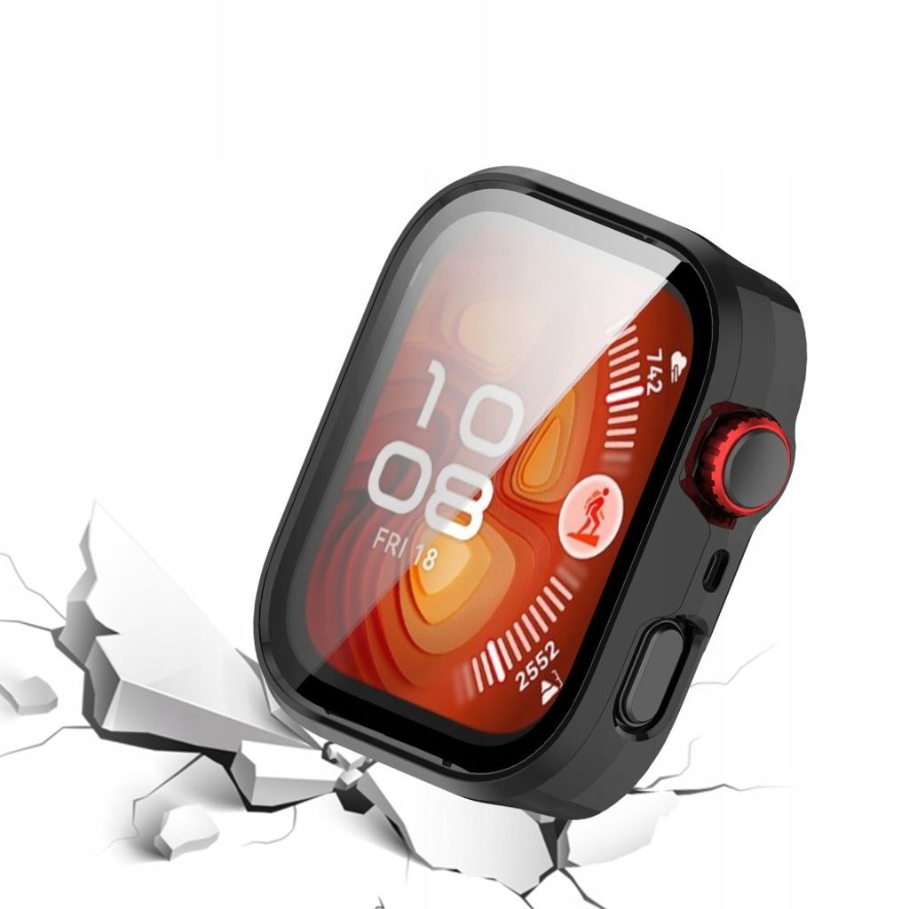 Tech-Protect Defense Skal till Huawei Watch Fit 4 - Svart