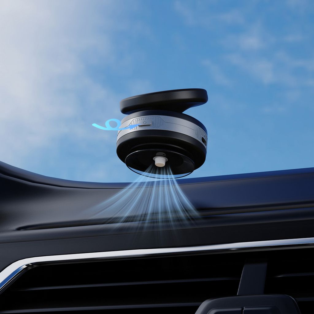 Wozinsky WUSQ-01 telefonholder til bil med Qi-oplader MagSafe – sort