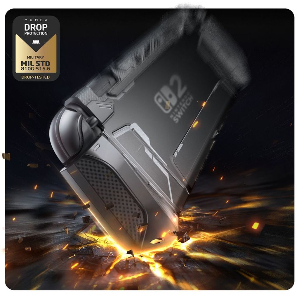 Supcase Blade-deksel for Nintendo Switch 2 – Svart