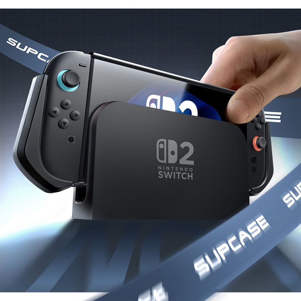 Supcase Blade-deksel for Nintendo Switch 2 – Svart