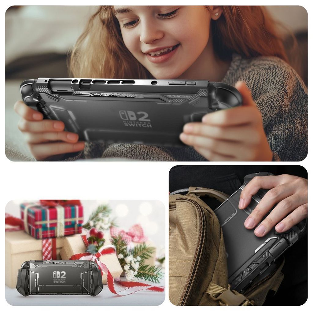 Supcase Blade-deksel for Nintendo Switch 2 – Svart