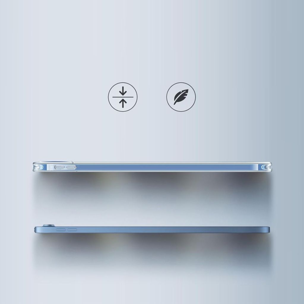 Tech-Protect FlexAir Hybrid Kuori iPad 10th Gen 2022 /A16 2025 - Läpinäkyvä