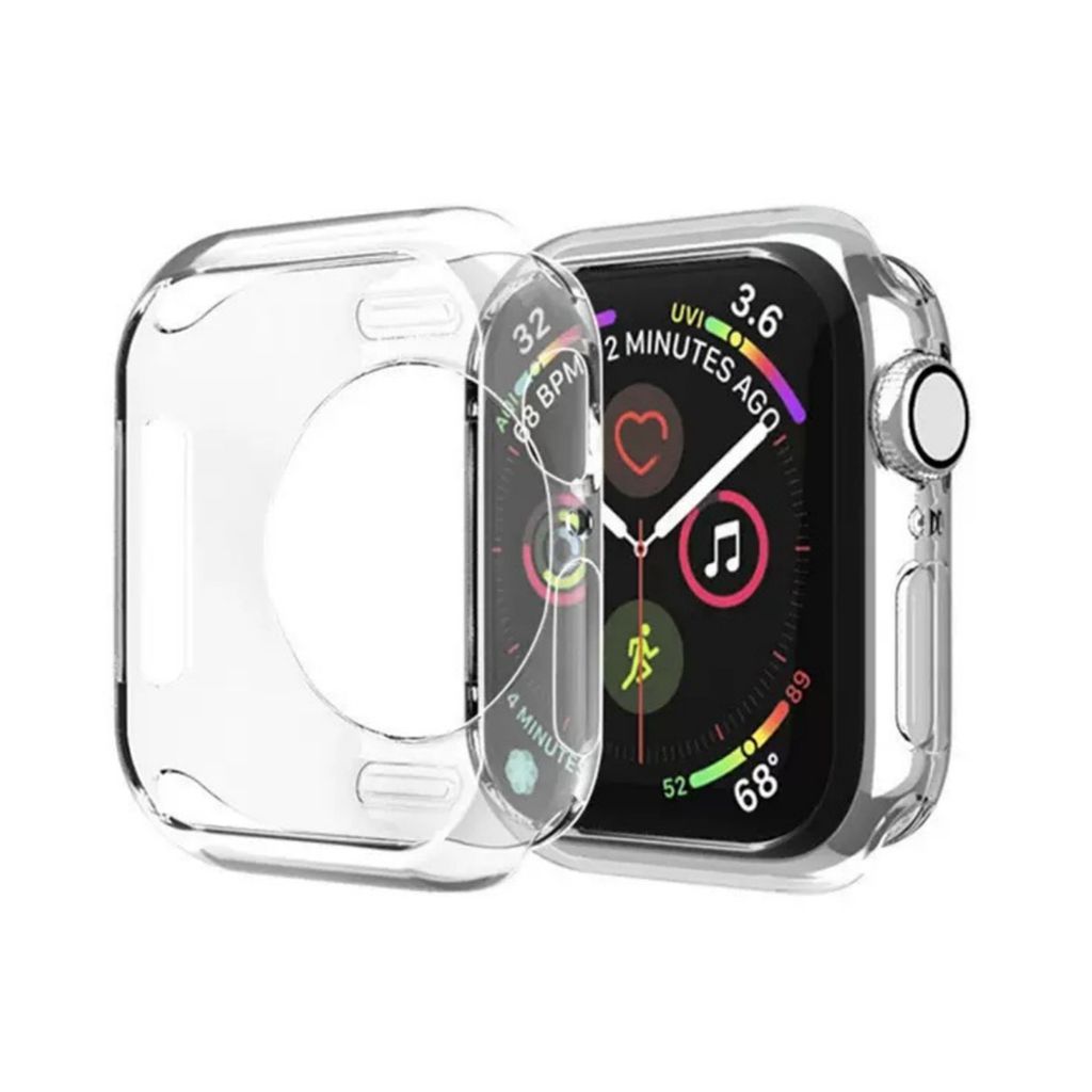 Ultra Clear kuori Apple Watch Ultra 1/2/3 49mm  - Läpinäkyvä