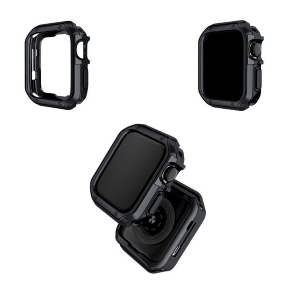 Soft Strong kuori Apple Watch 1/2/3 42mm  - Musta