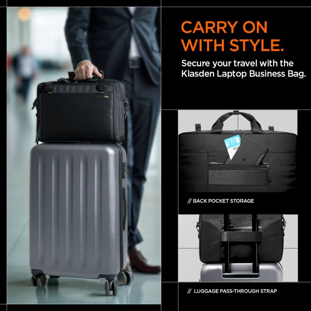 Spigen KD300 Laptop Case up to 16" - Black