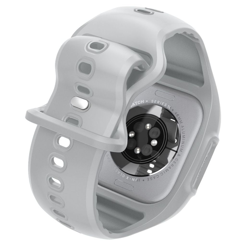 Spigen Liquid Air Pro Klokkereim til Apple Watch 10 46 mm - Grå