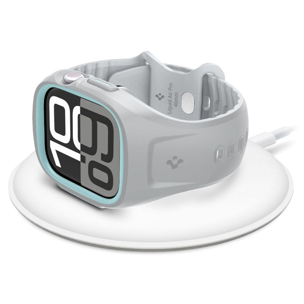 Spigen Liquid Air Pro Klokkereim til Apple Watch 10 46 mm - Grå