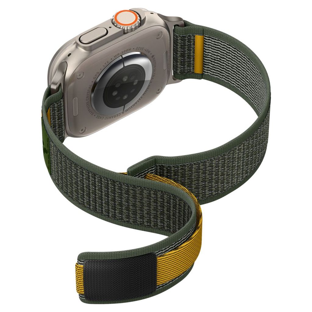 Spigen Athlex Air Klokkereim til Apple Watch 44/45/46/49 mm - Grønn