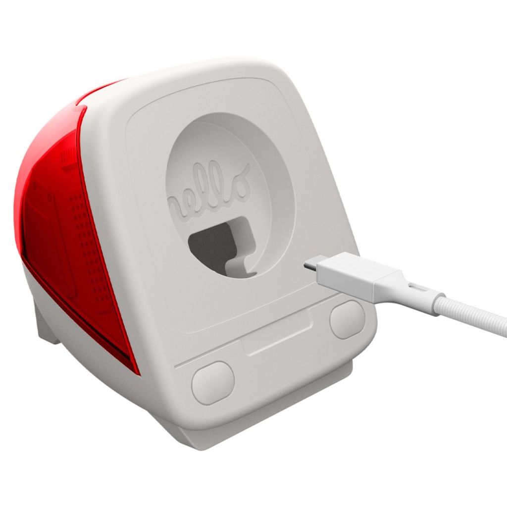 Spigen Classic C1 Laddningsställ för Apple Watch - Röd