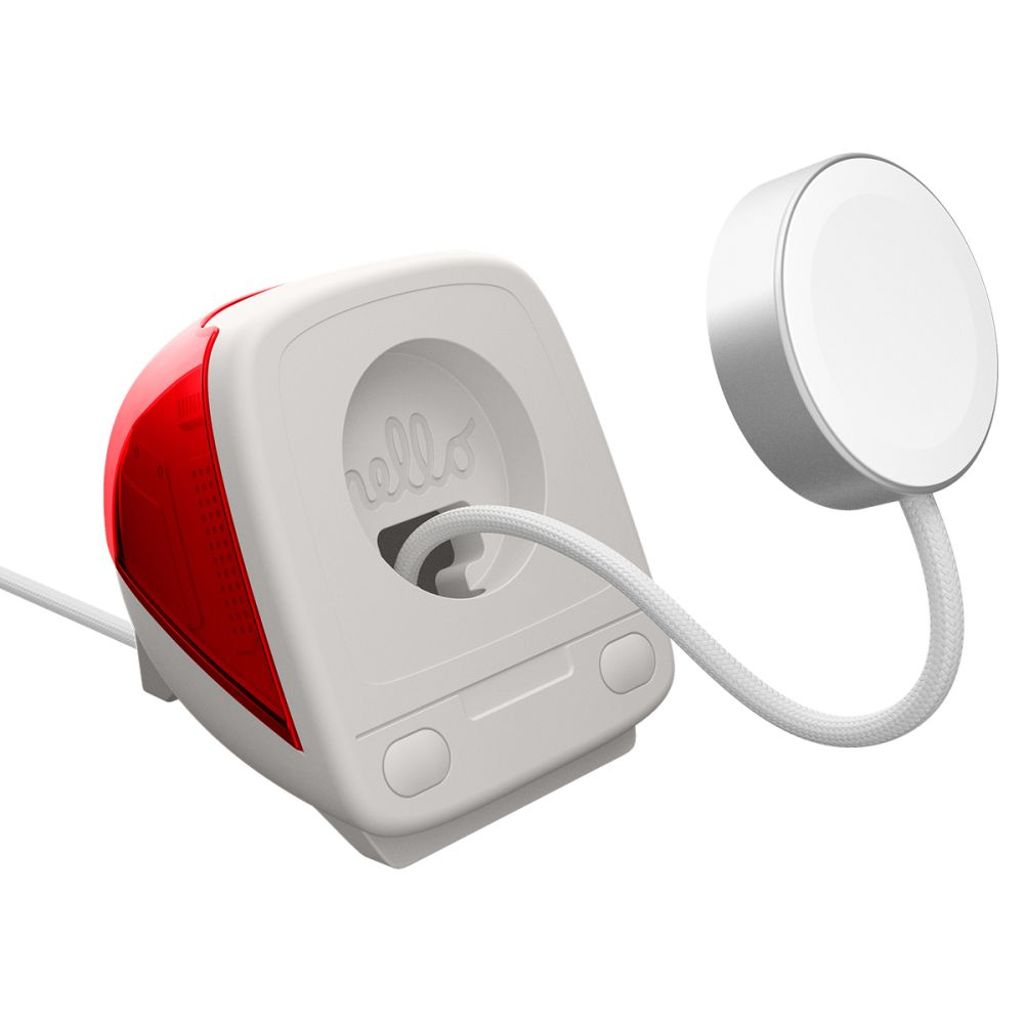 Spigen Classic C1 Laddningsställ för Apple Watch - Röd