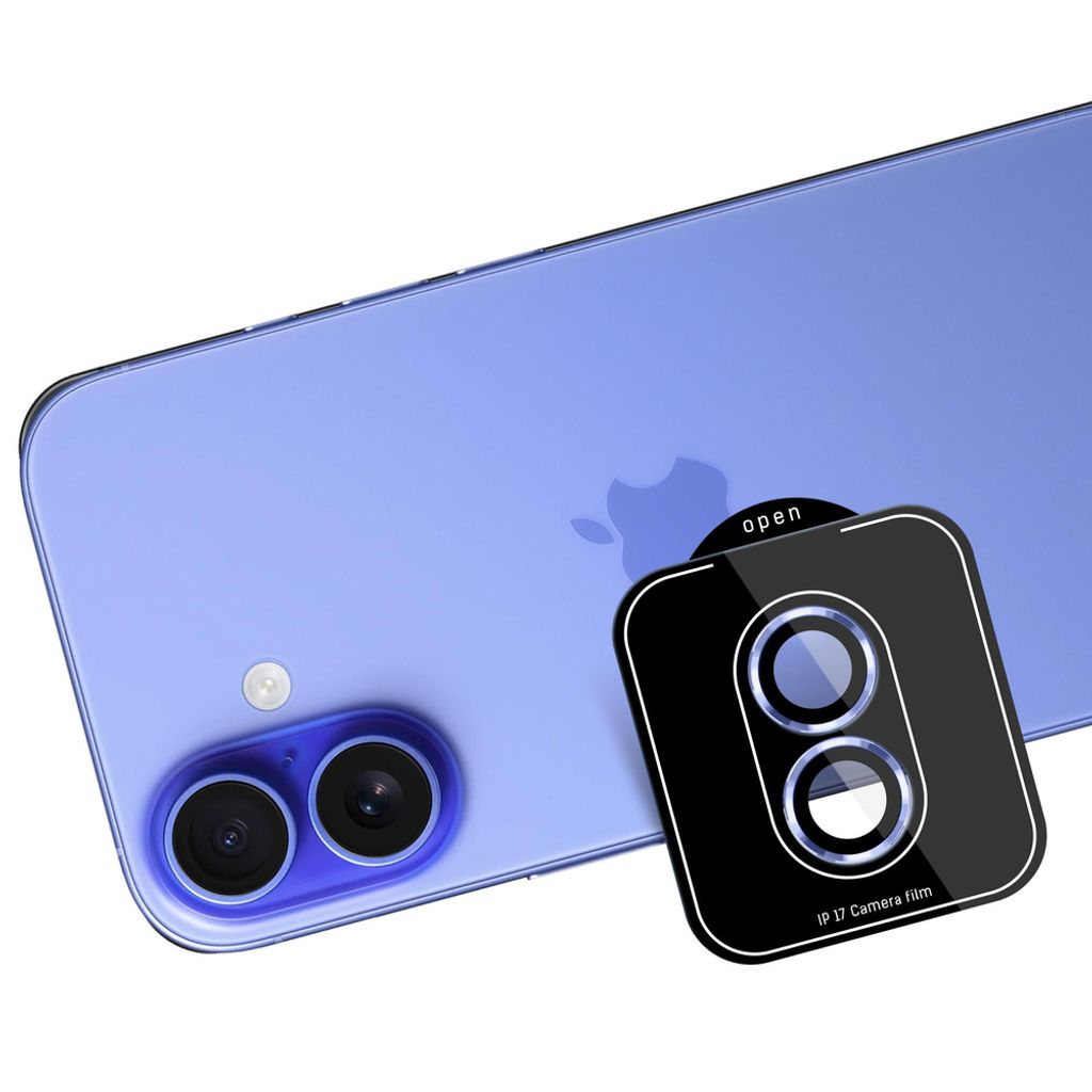 3mk Lens Protection Pro Linsebeskytter till iPhone 17 - Blå