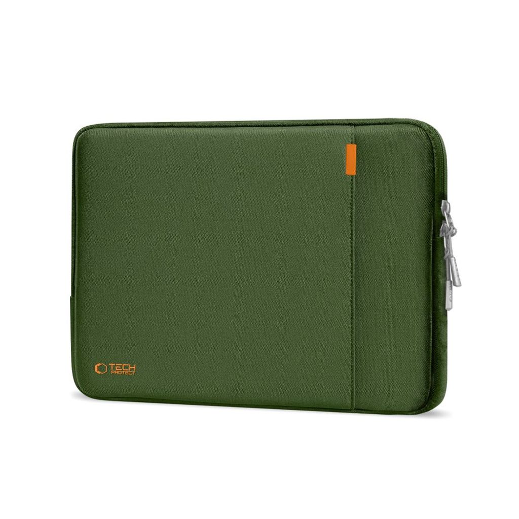 Tech-Protect Defender laptop sleeve 13-14" – grøn