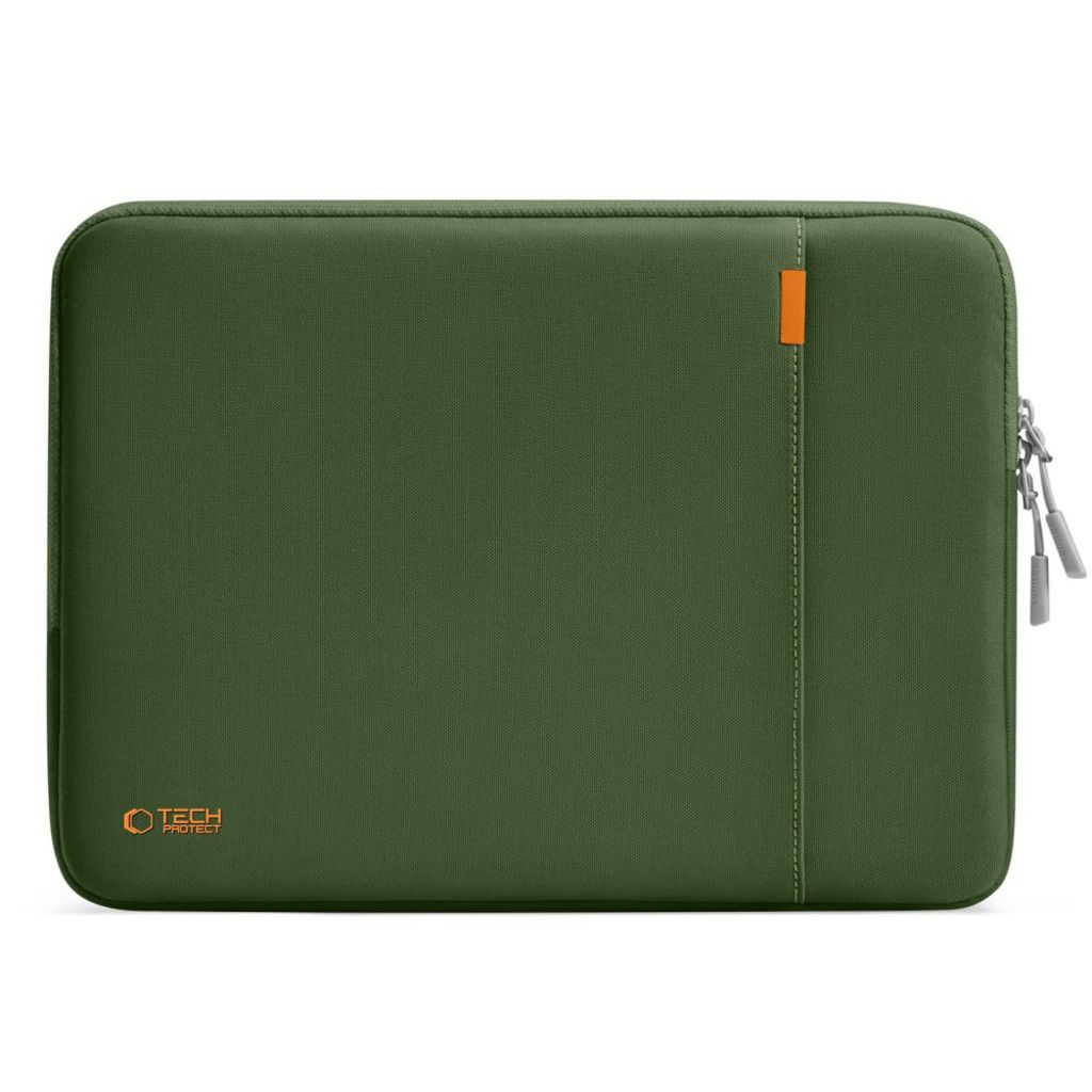 Tech-Protect Defender laptop sleeve 15-16" – grøn
