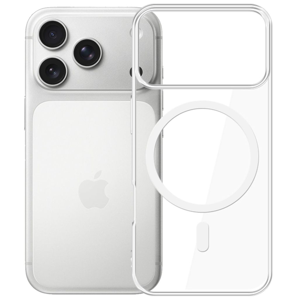 3mk Clear MagSafe Cover till iPhone 17 Pro - Gennemsigtig