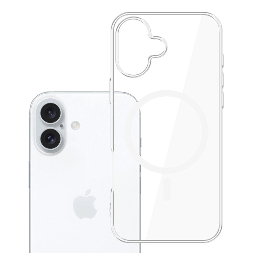 3mk Clear MagSafe -kuori till iPhone 17 - Läpinäkyvä