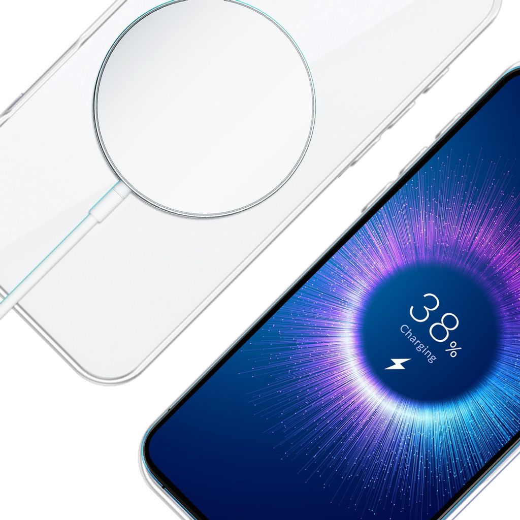 3mk Clear MagSafe -kuori till iPhone 17 - Läpinäkyvä