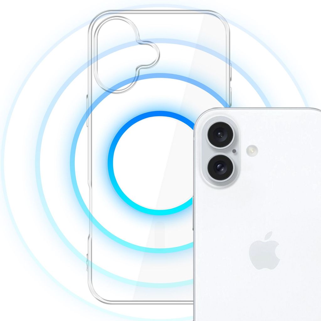 3mk Clear MagSafe -kuori till iPhone 17 - Läpinäkyvä