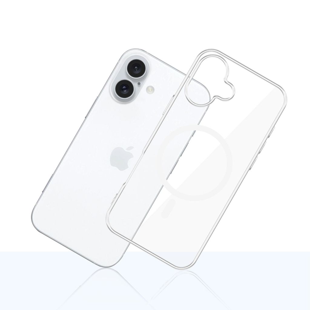 3mk Clear MagSafe -kuori till iPhone 17 - Läpinäkyvä
