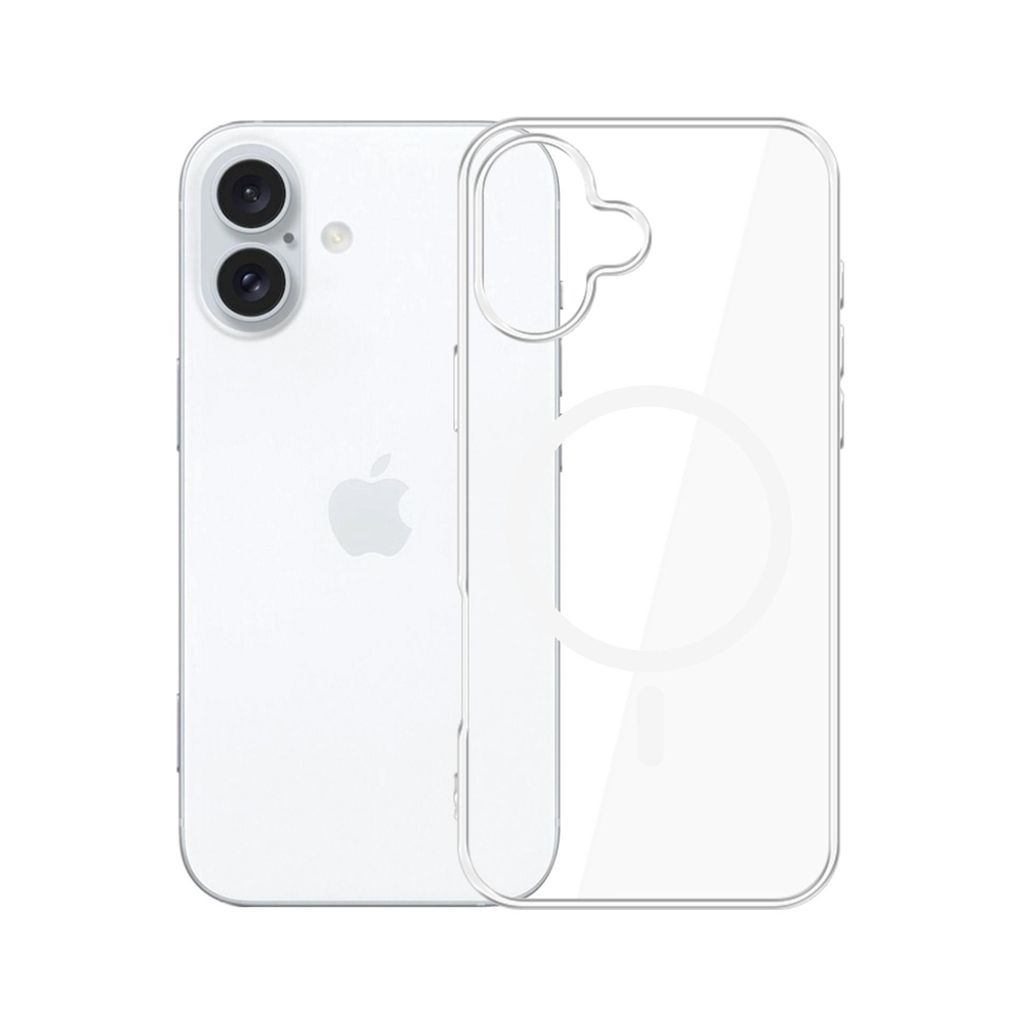 3mk Clear MagSafe -kuori till iPhone 17 - Läpinäkyvä