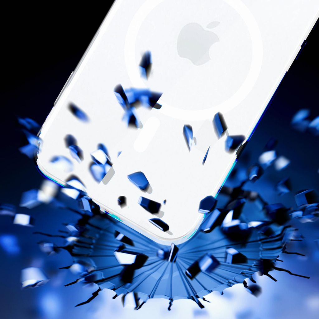 3mk Clear MagSafe -kuori till iPhone 17 - Läpinäkyvä