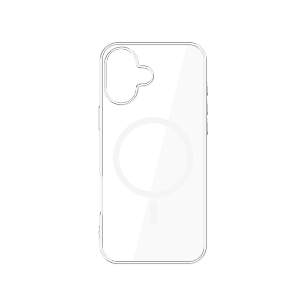 3mk Clear MagSafe -kuori till iPhone 17 - Läpinäkyvä