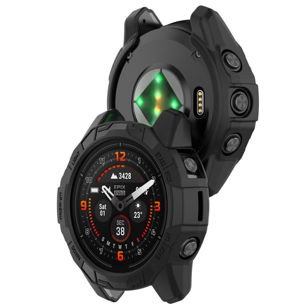 Tech-Protect Defense Air Cover til Garmin Fenix 7/7 Pro - Sort